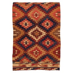 Antiguo Manastir Kilim Noroeste Anatolia Alfombra antigua Alfombra turca