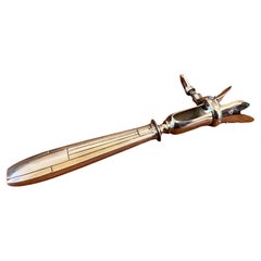 Antique Manche a Gigot d'Agneau Leg of Lamb Holder by Apollo France 1900's