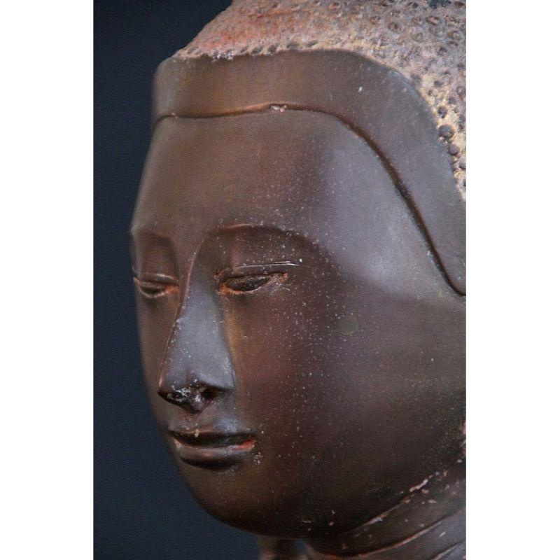 Antique Mandalay Buddha from, Burma For Sale 4