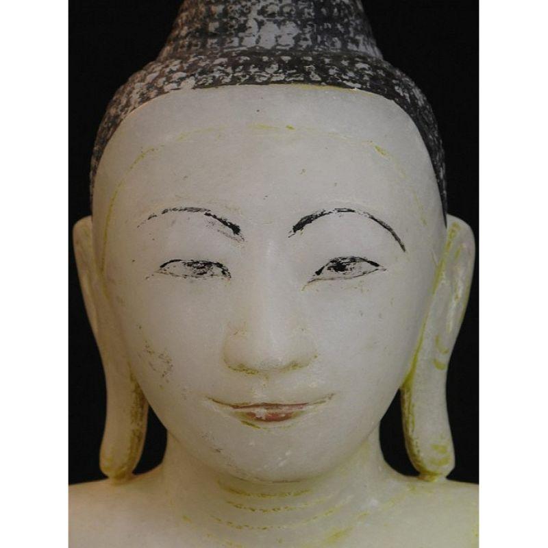 Antique Mandalay Buddha from Burma For Sale 4