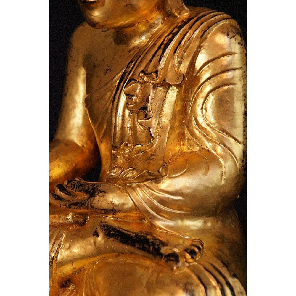 Antique Mandalay Buddha from Burma For Sale 5