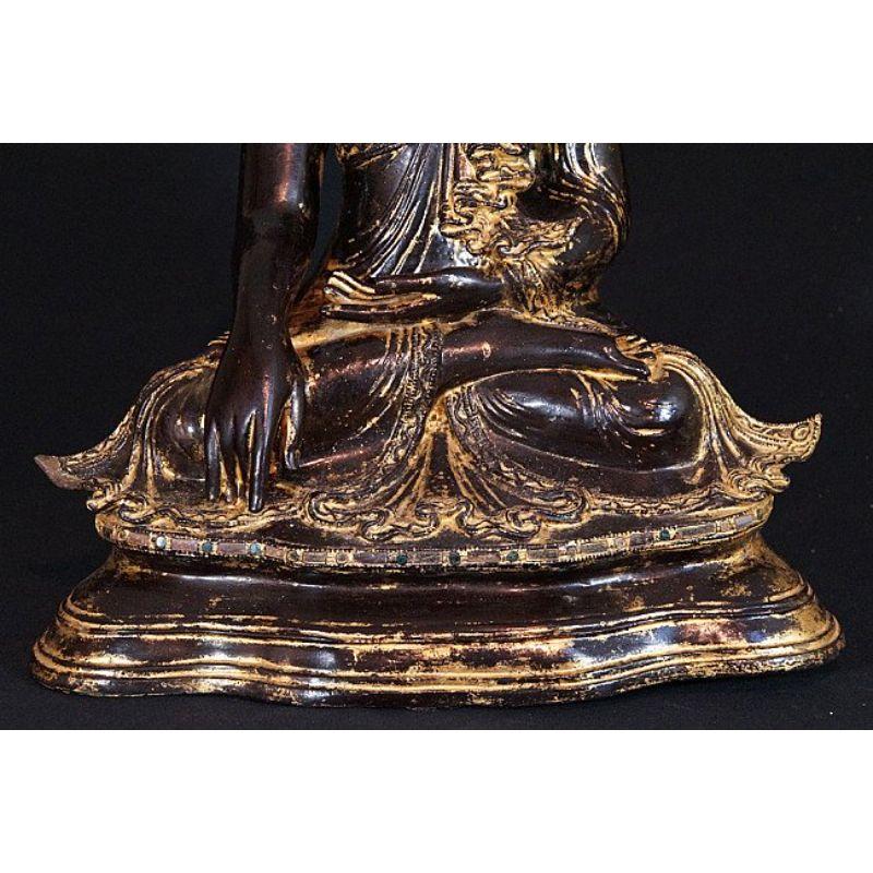 Antique Mandalay Buddha from Burma For Sale 8