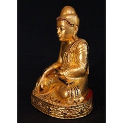 Antiker Mandalay-Buddha aus Birma