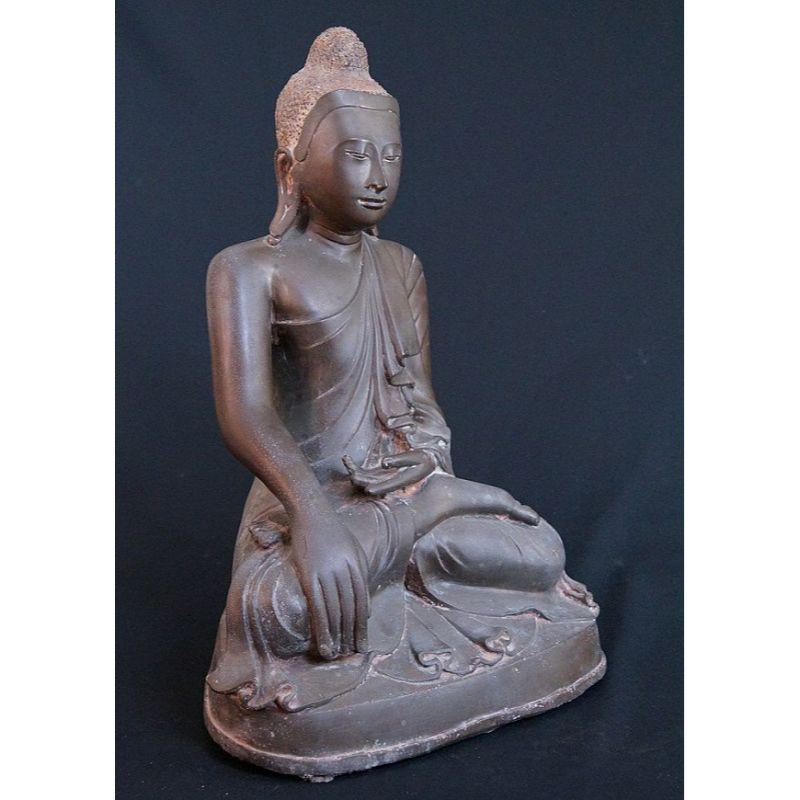 Bronze Antique Mandalay Buddha from, Burma For Sale