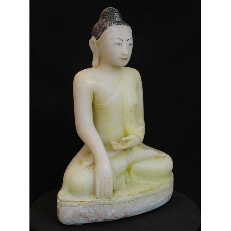 Antique Mandalay Buddha from Burma For Sale 1