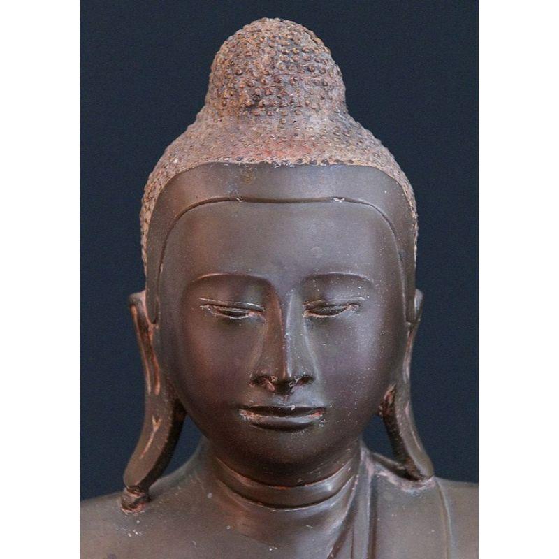 Antique Mandalay Buddha from, Burma For Sale 3
