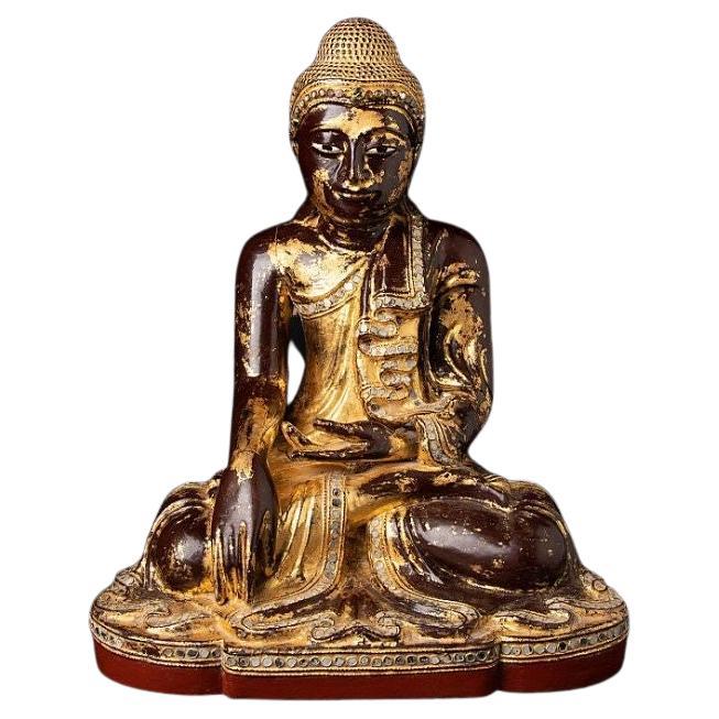 Antique Mandalay Buddha Statue from Burma For Sale
