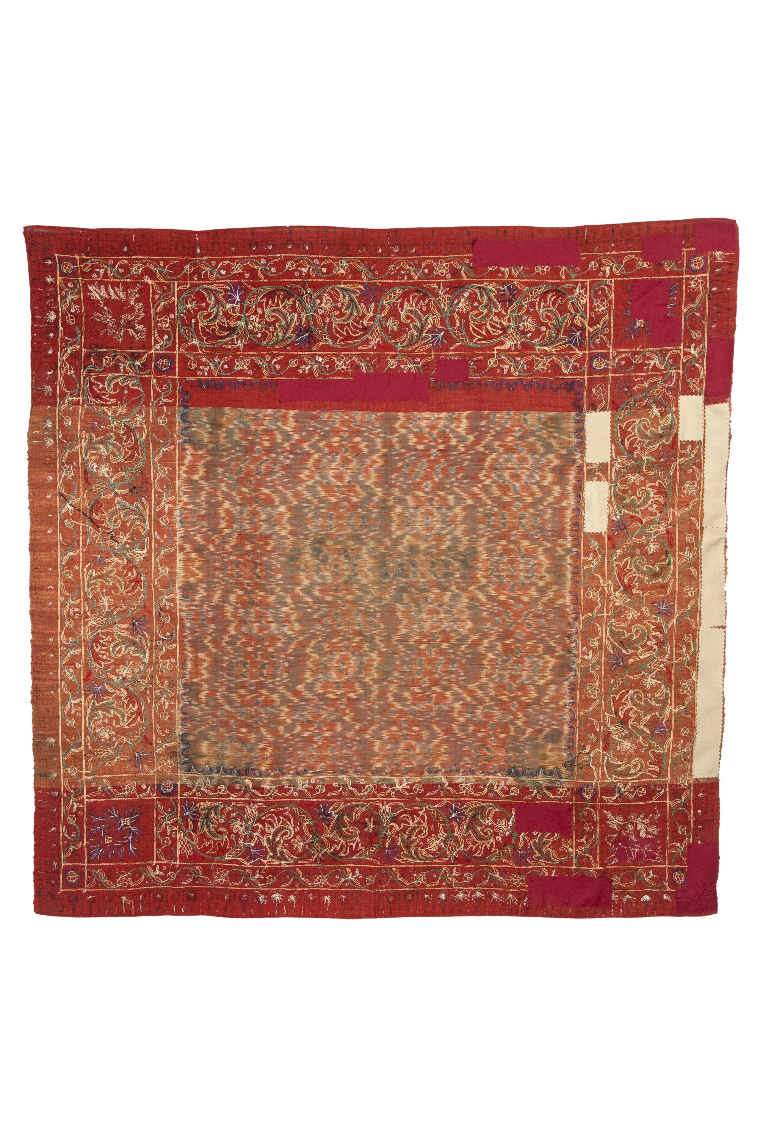 Antique Man's Ceremonial Head Cloth (Iket Kepala), South Sumatra For Sale 4