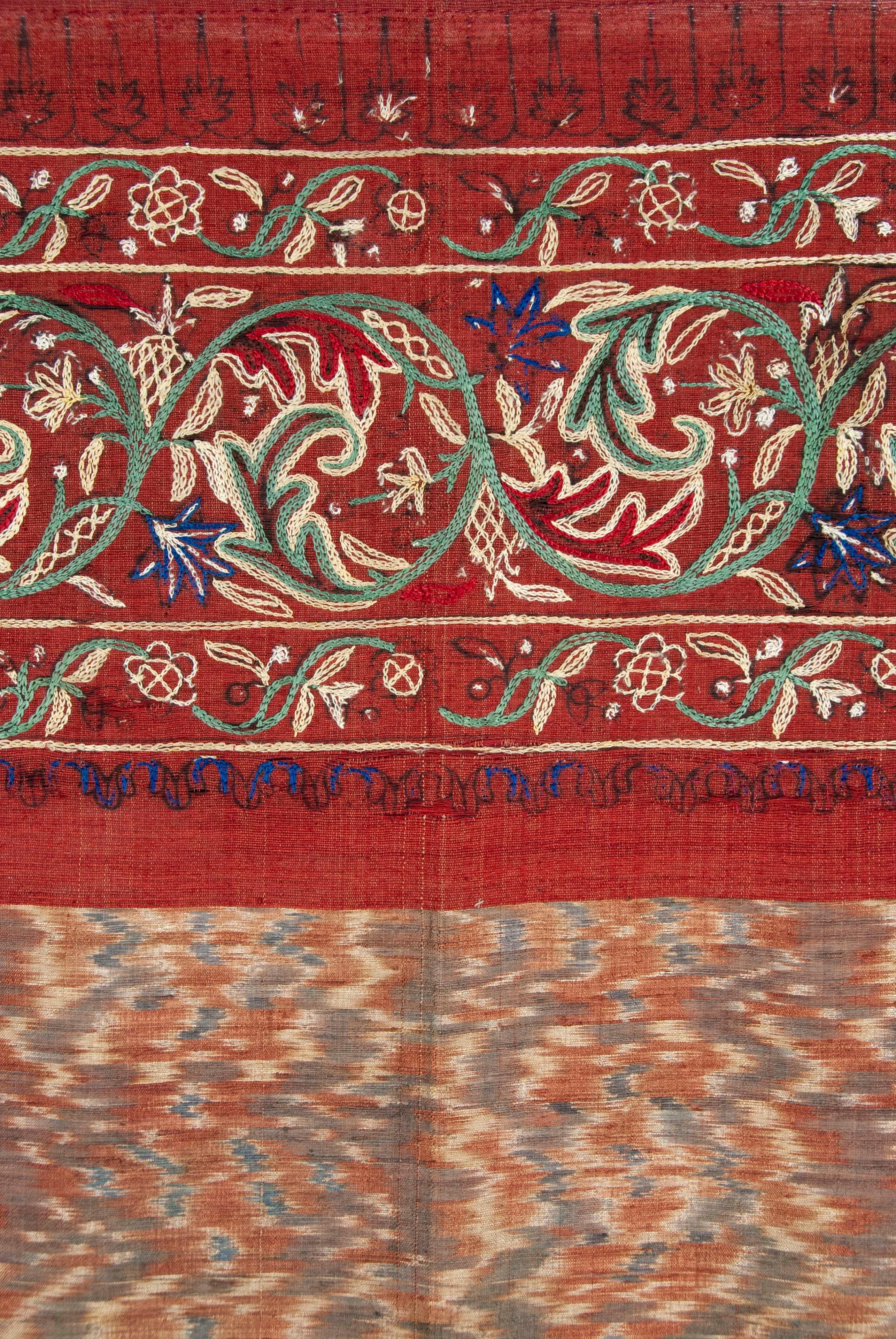 Antique Man's Ceremonial Head Cloth (Iket Kepala), South Sumatra For Sale 1