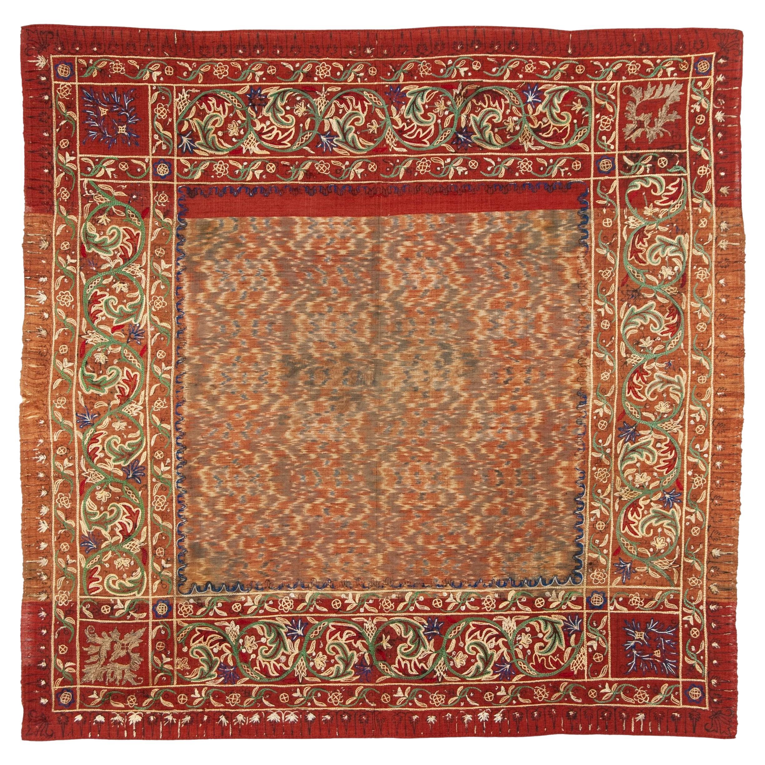 Antique Man's Ceremonial Head Cloth (Iket Kepala), South Sumatra For Sale