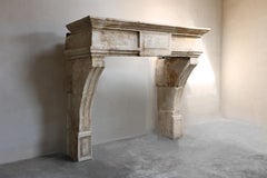 Antique mantle in style of Louis XIII, 19th century