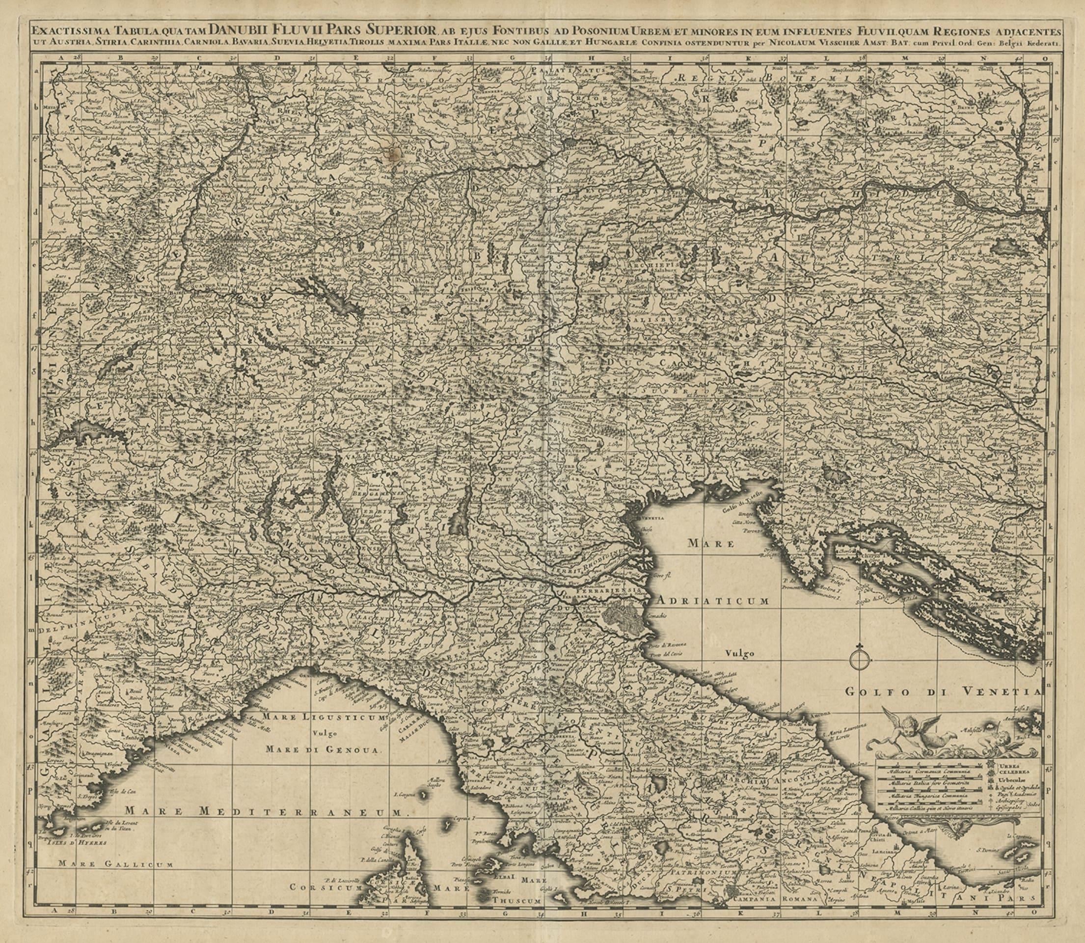italy croatia map