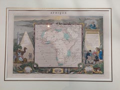 Antique Map of Africa by Levasseur 'c.1840'