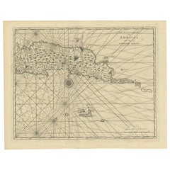 Carte ancienne d'ampoules et d'entourages de Valentijn '1726'