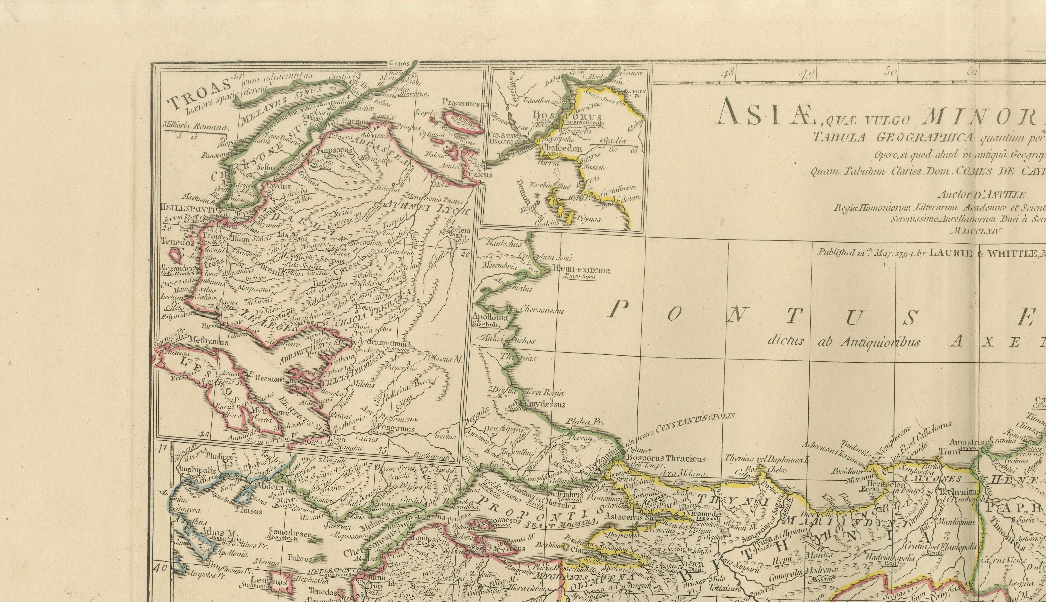 Antique Map of Asia Minor & the Levant – Anatolia, Syria & Cyprus, c.1818