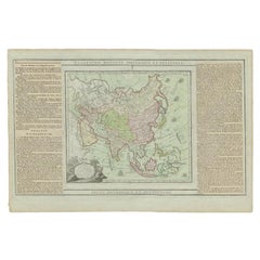 Carte ancienne d'Asie montrant toute l'Indonésie et les Marianes, 1790
