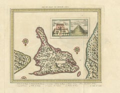Antique Map of Bali 'Indonesia' by Bellin '1757'