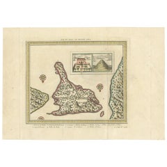 Antique Map of Bali 'Indonesia' by Bellin '1757'