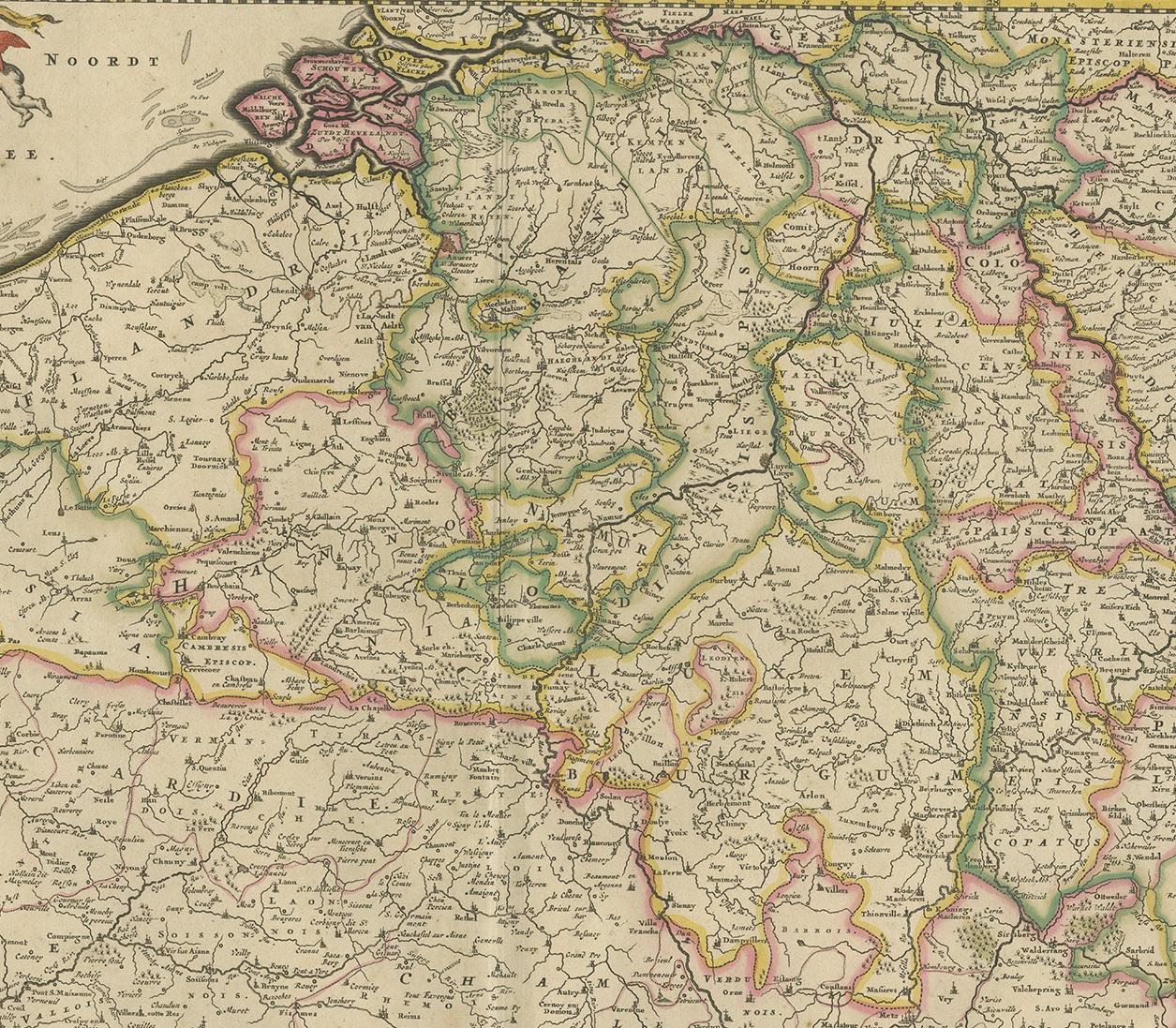 carte france belgique