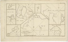 Antique Map of Cape Providence & St. David’s Cove – Strait of Magellan, 1774