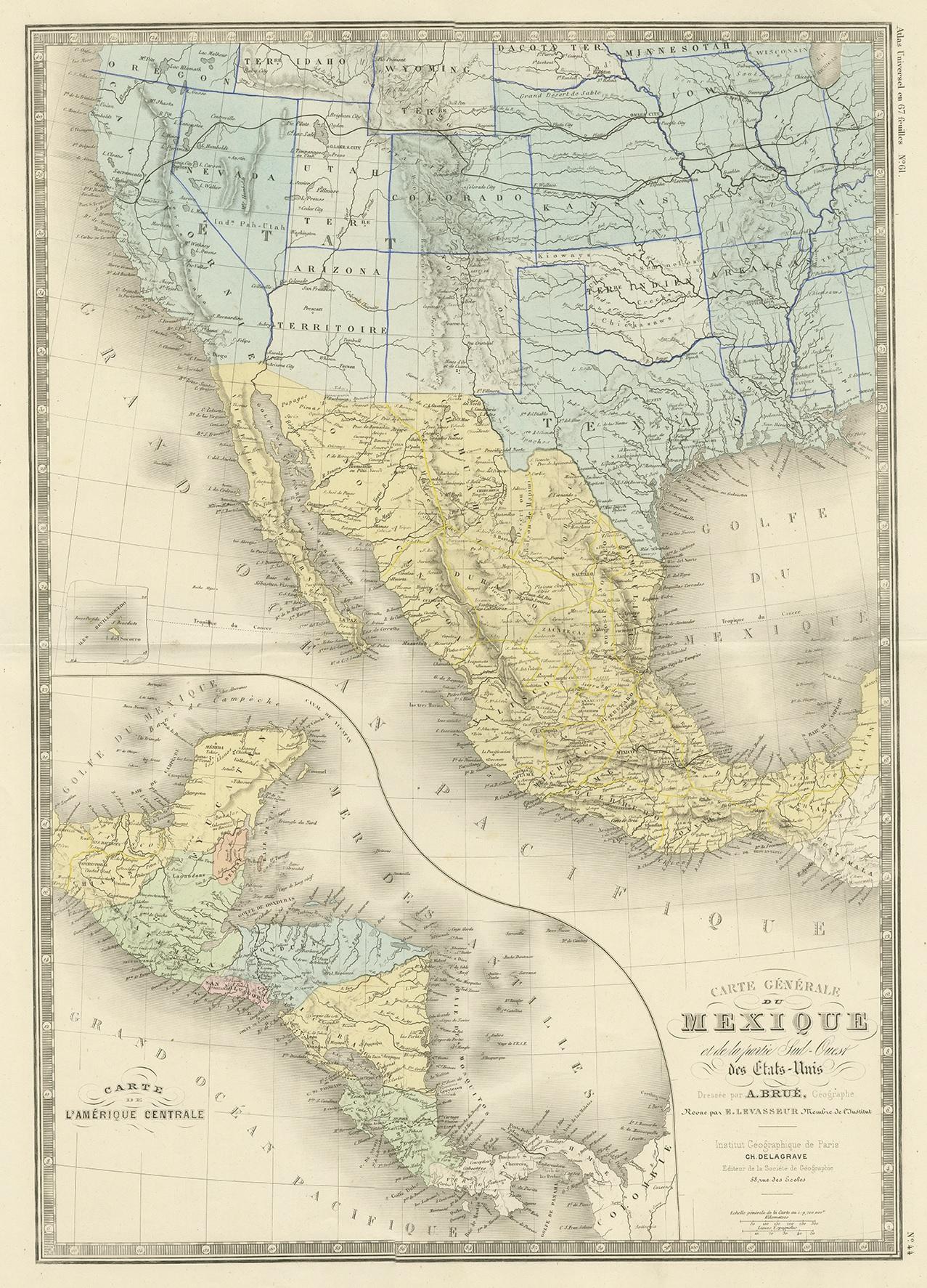 mexico old map