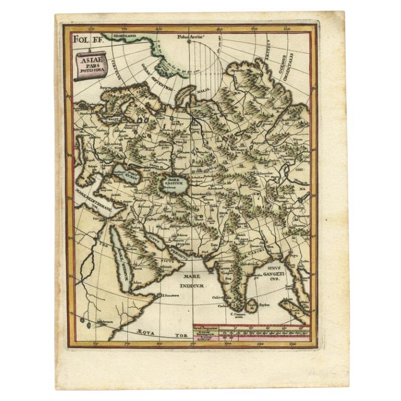 Carte ancienne intitulée 