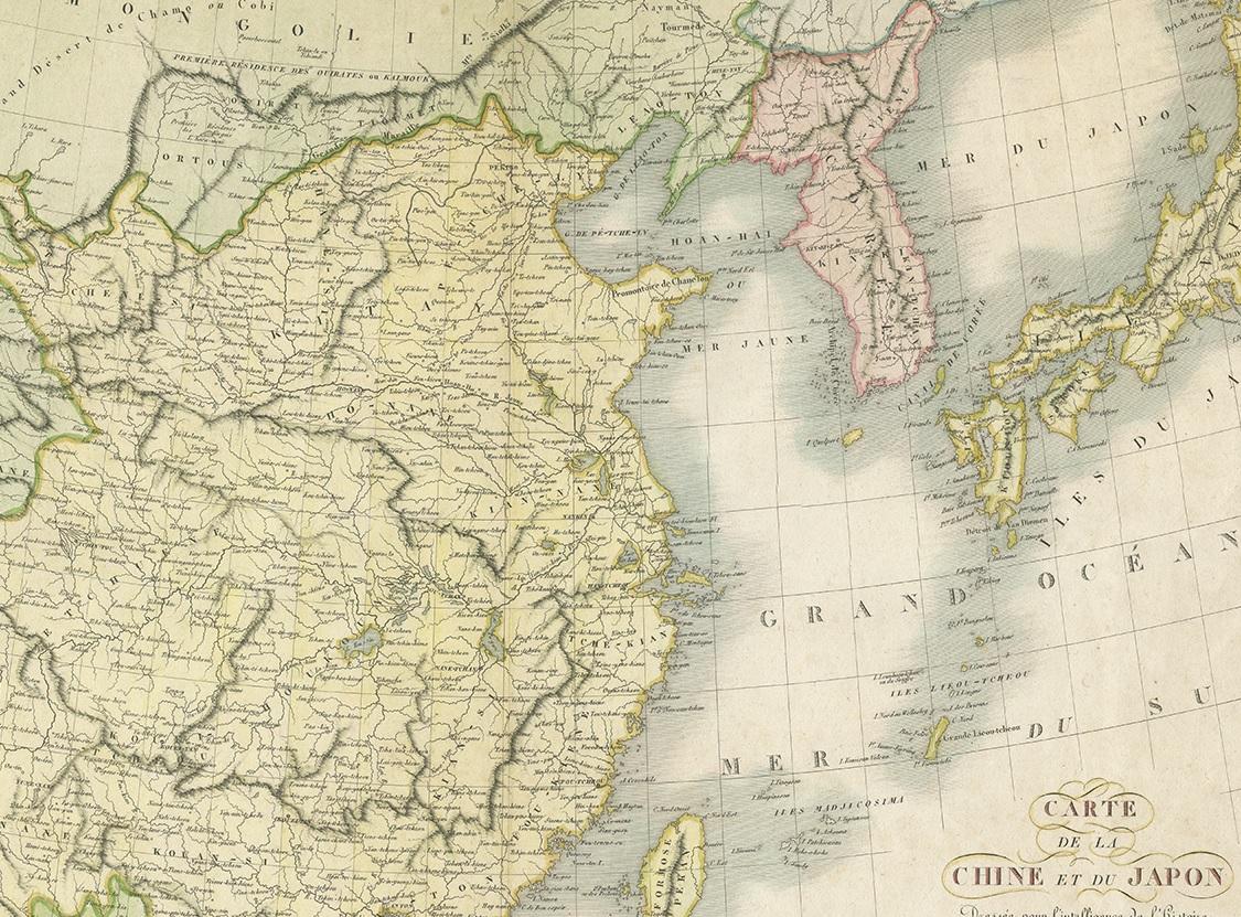 china map 1850