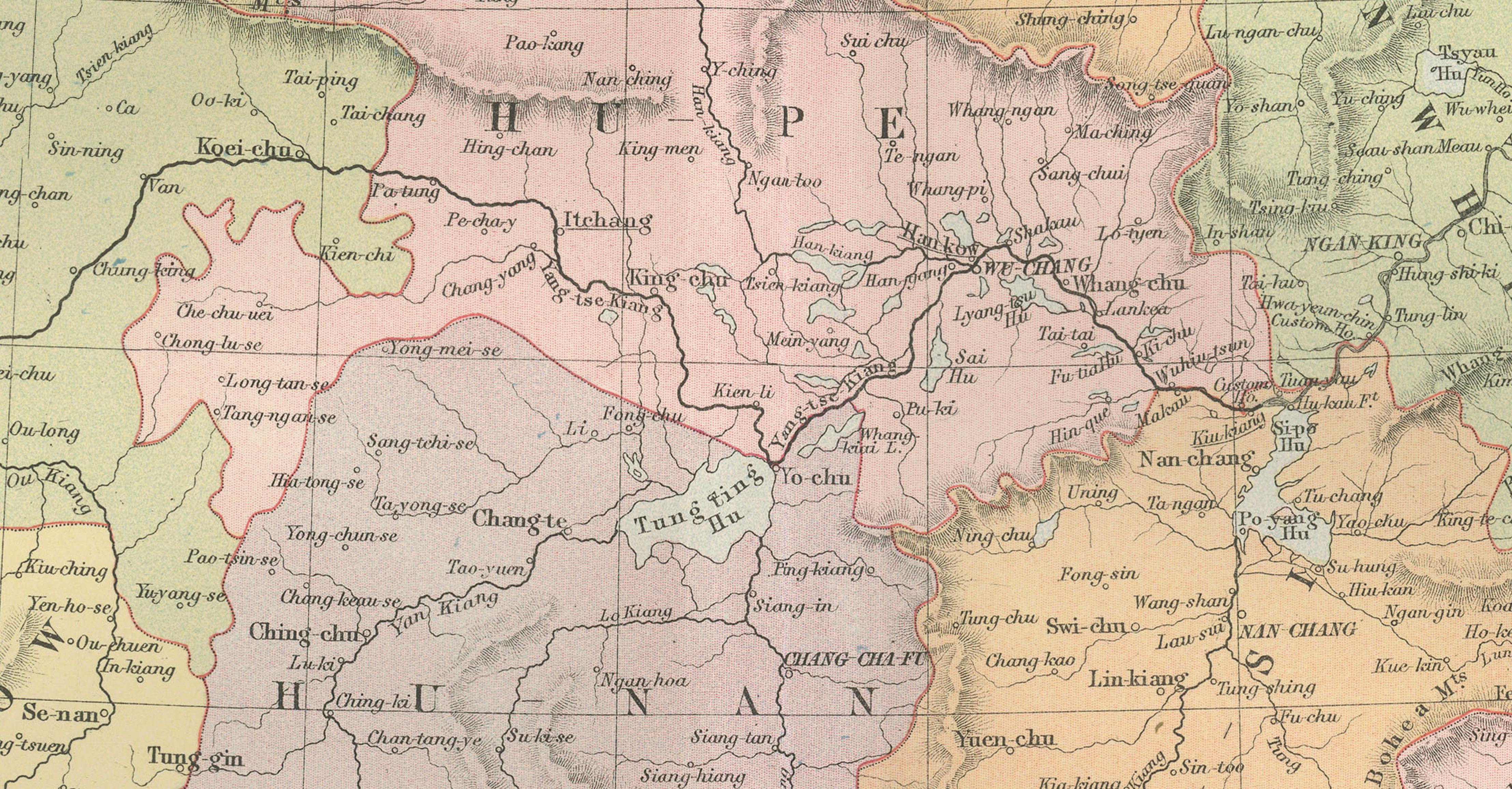 Antique Map of China with Provinces and Treaty Ports – Black’s Atlas, 1884
