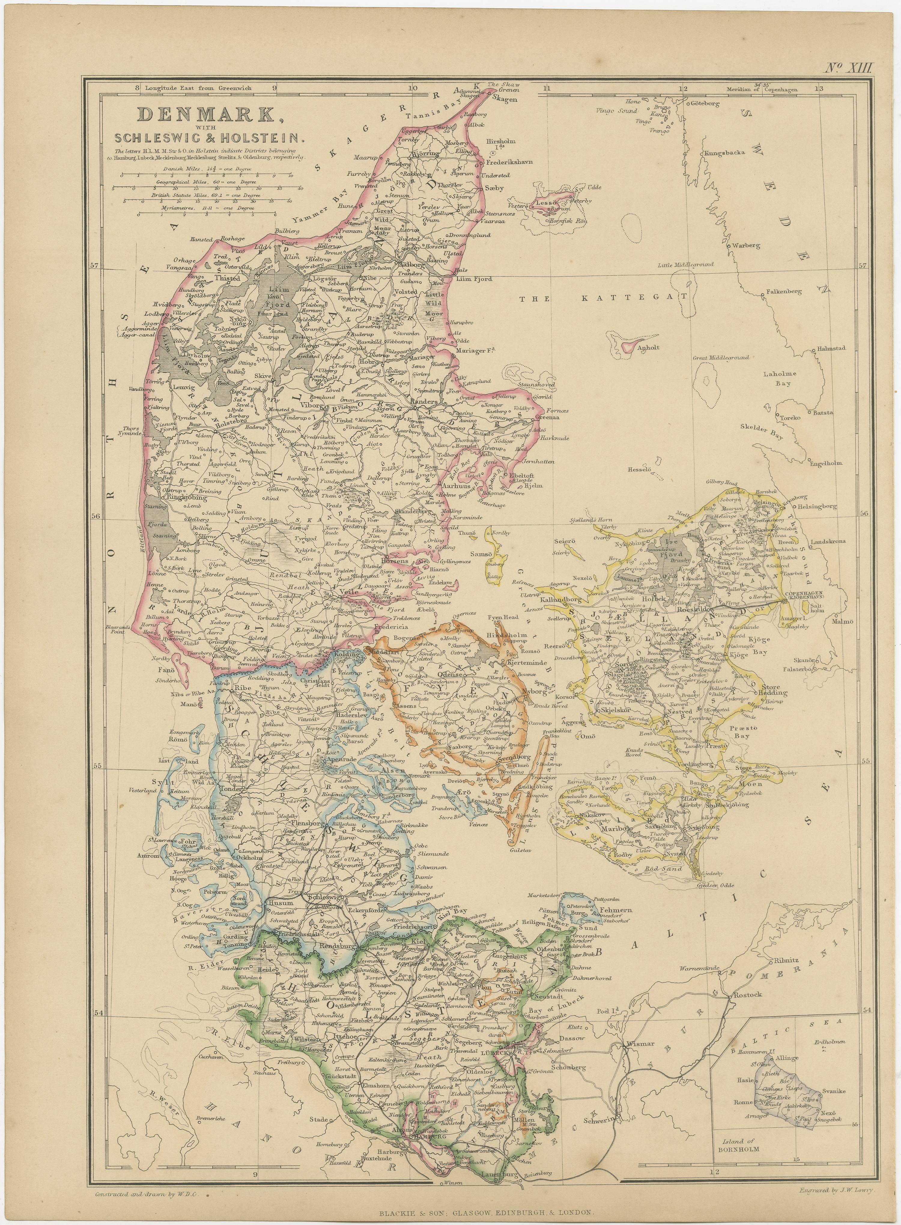 schleswig holstein map