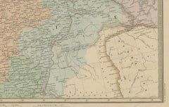 Antique Map of Eastern Europe – Russia, Ottoman Empire & Greece, 1868