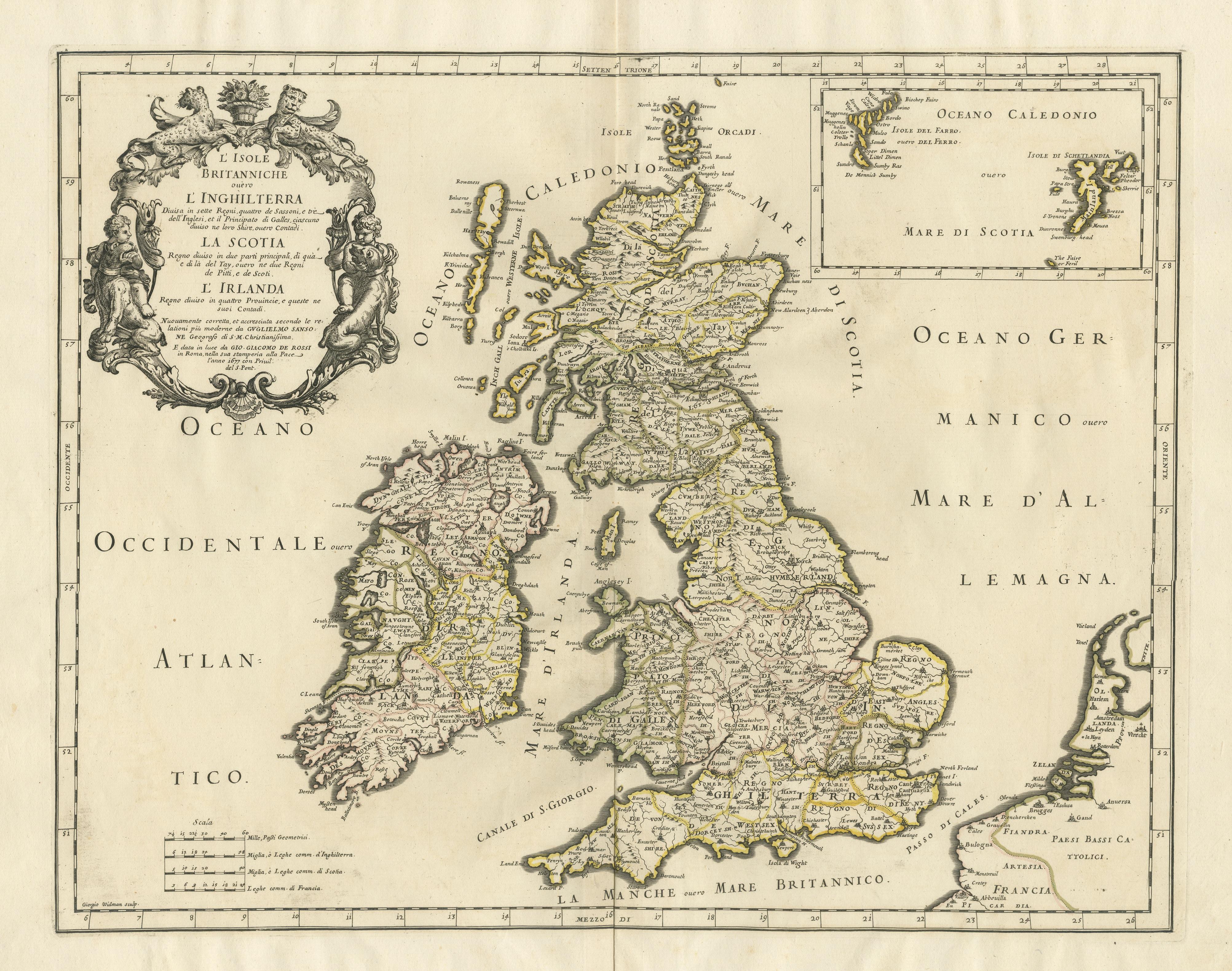 map of england and scotland