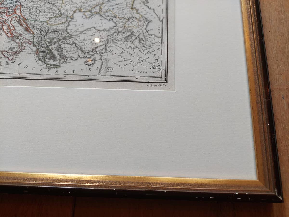Antique Map of Europe by Lapie, '1809'