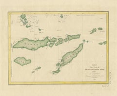 Antique Map of Flores, Timor and the Sunda Islands, French, c.1790