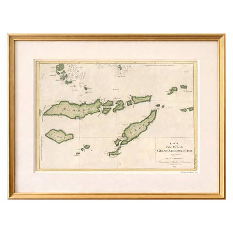 Antique Map of Flores, Timor and the Sunda Islands, French, c.1790