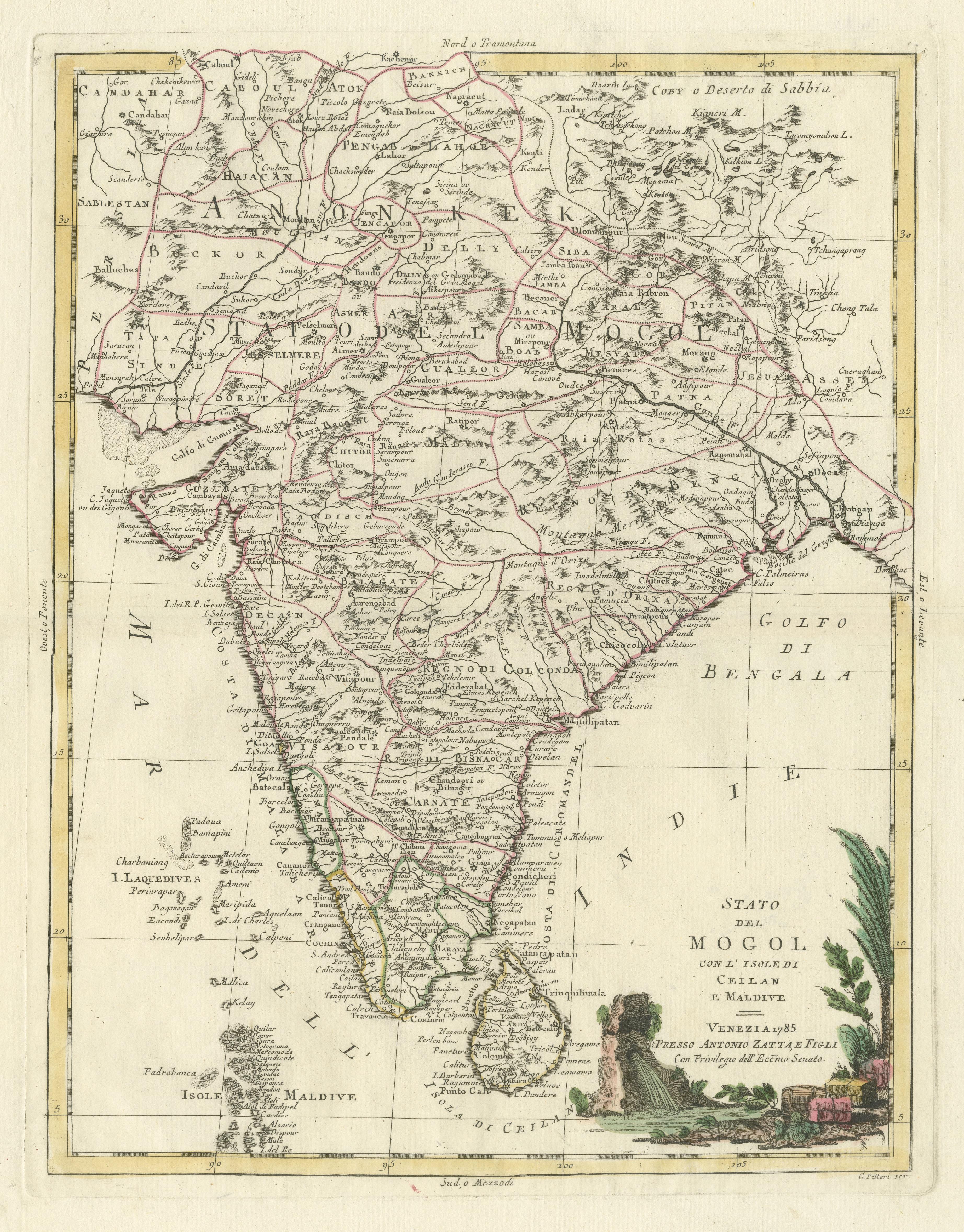 maldives map from india