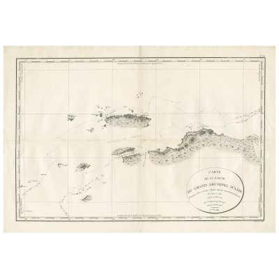 Antique Map of Java 'Indonesia' by Chatelain, 1719 For Sale at 1stDibs