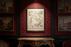 Antique Map of Italy Drawn & Engraved by R. Scott for Thomsons, Edinburgh 1814