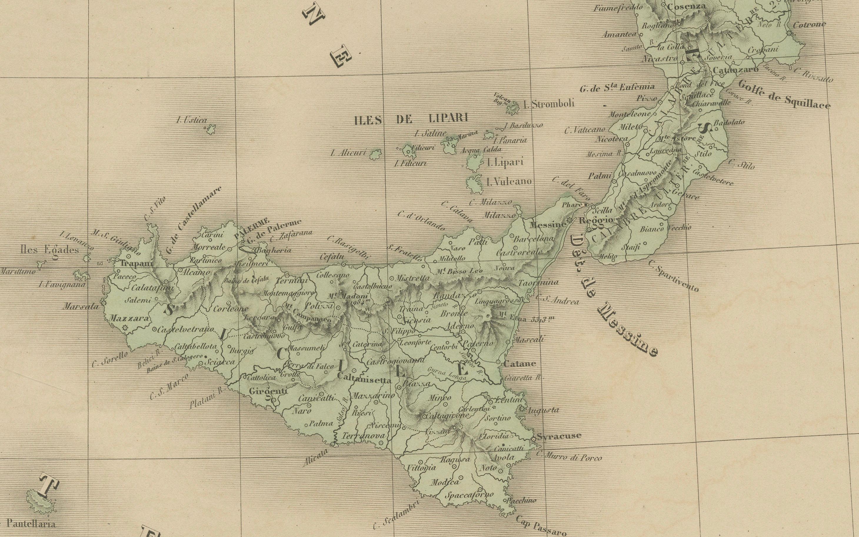Mapa antiguo de Italia - Italia anterior a la unificación por Andriveau-Goujon, París 1861

Este mapa antiguo de Italia, titulado simplemente 