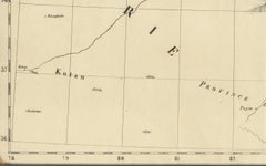 Antique Map of Kalmykia – Vandermaelen Lithograph of Central Asia, 1827