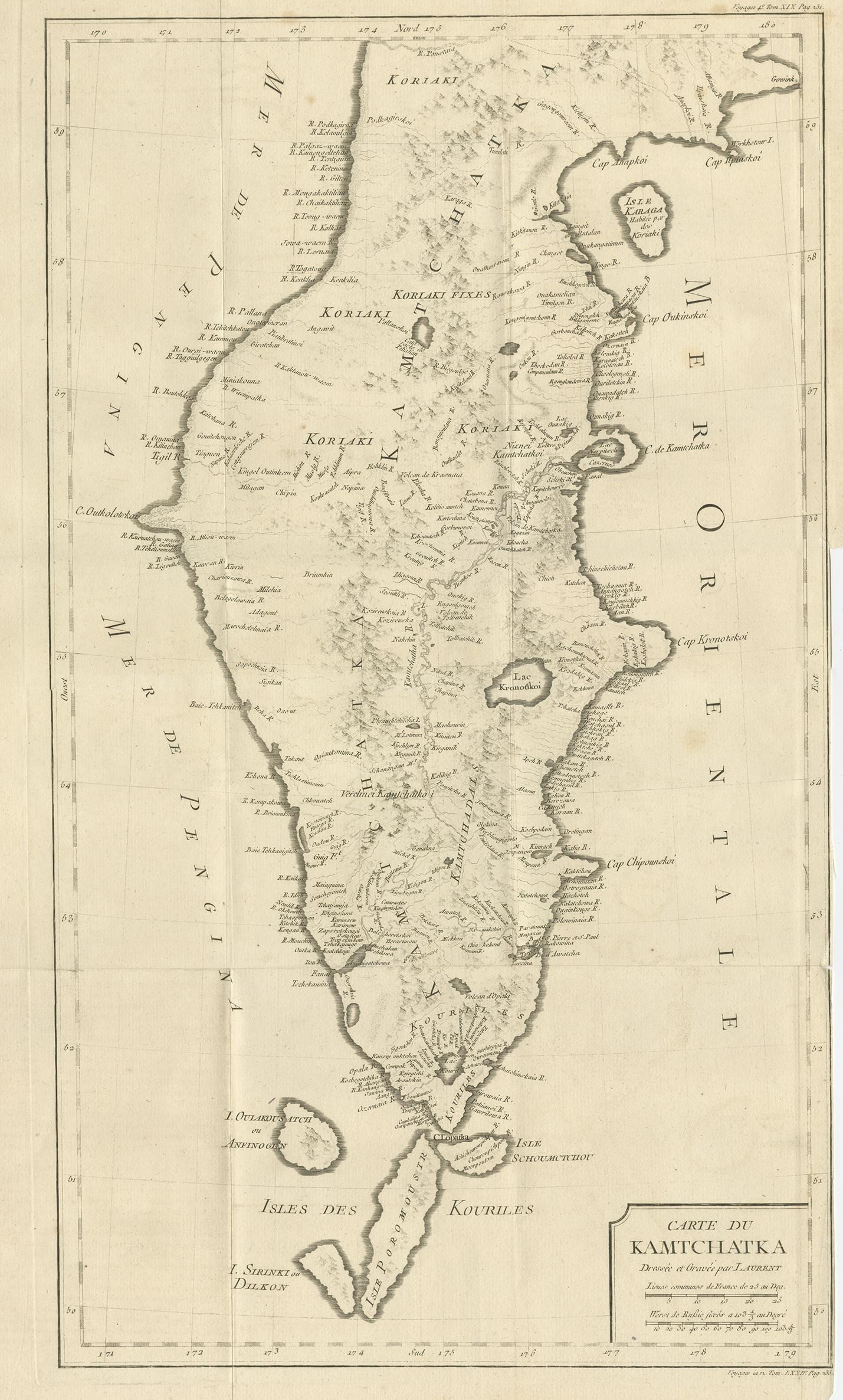 Carte ancienne intitulée 