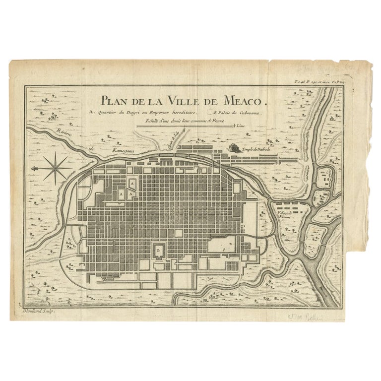 Carte ancienne intitulée 