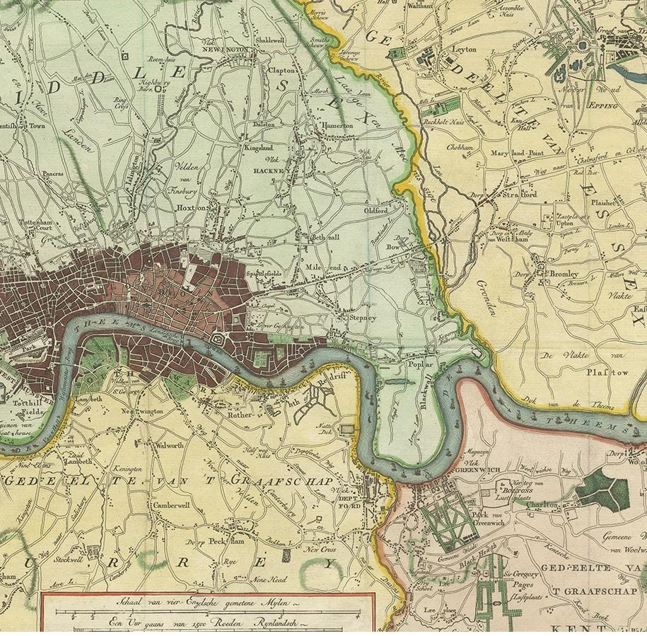 map of london 1800