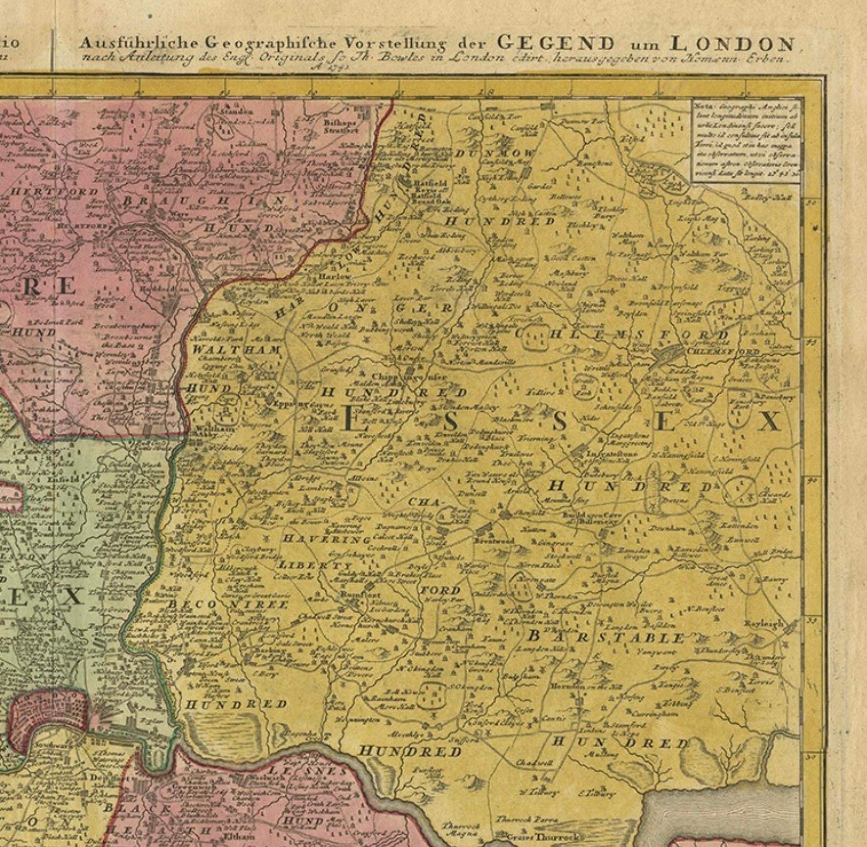 essex england map