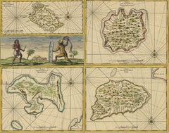Antique Map of Manipa, Nusa-Laut, Saparua & Haruku 'Indonesia' by F. Valentijn