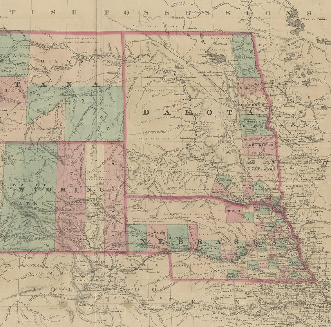 old nebraska maps