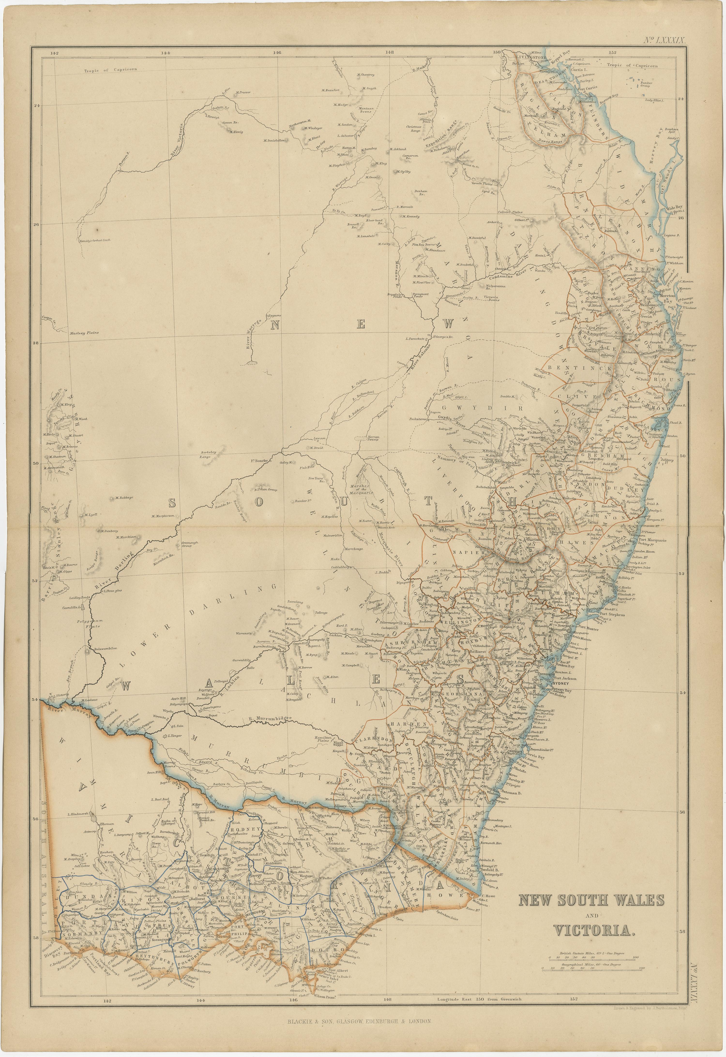 map south australia and victoria