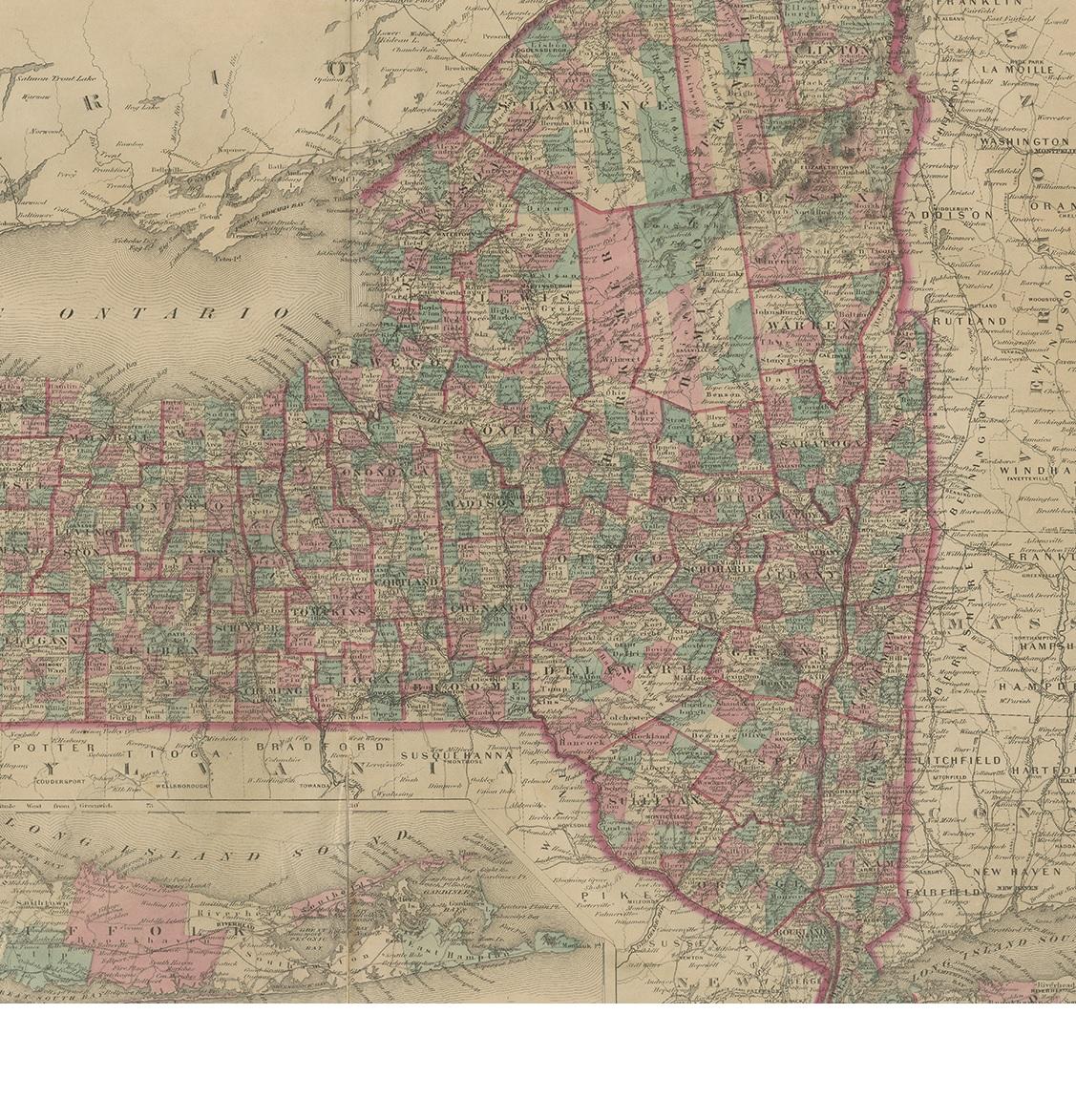 map of colonial new york