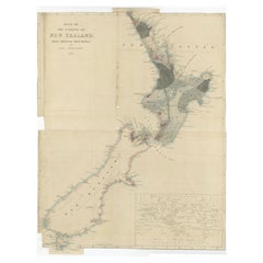 Antique Map of New Zealand by Arrowsmith '1844'