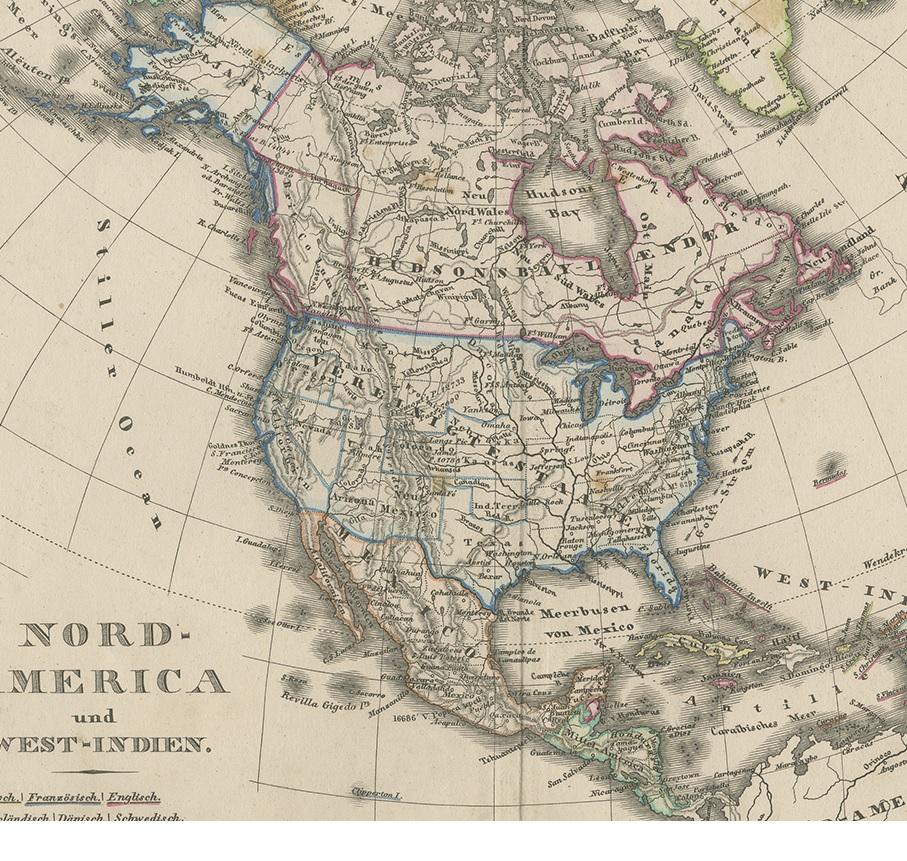 map of america in 1500