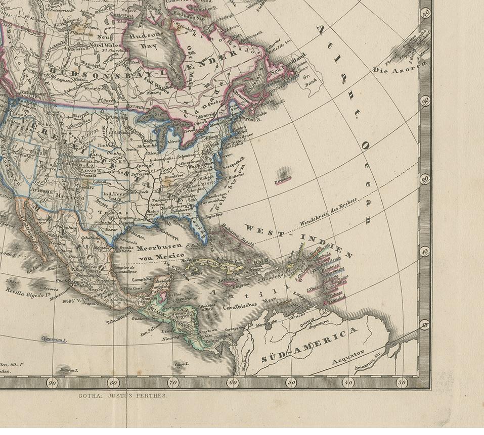 north america map 1500